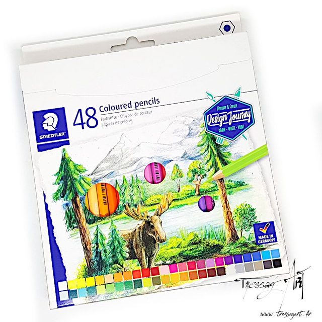 STAEDTLER - CRAYONS COULEUR PAR 48 - ST006