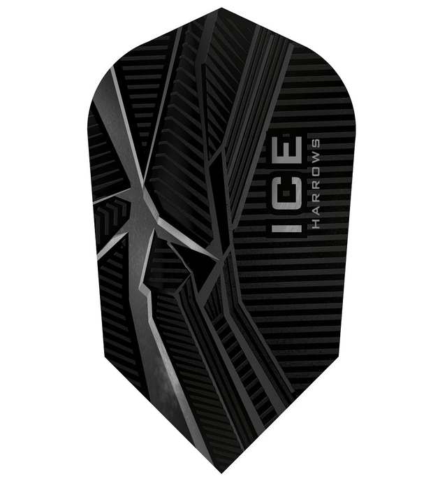 Harrows ICE RECUT BLACK SLIM FLIGHTS