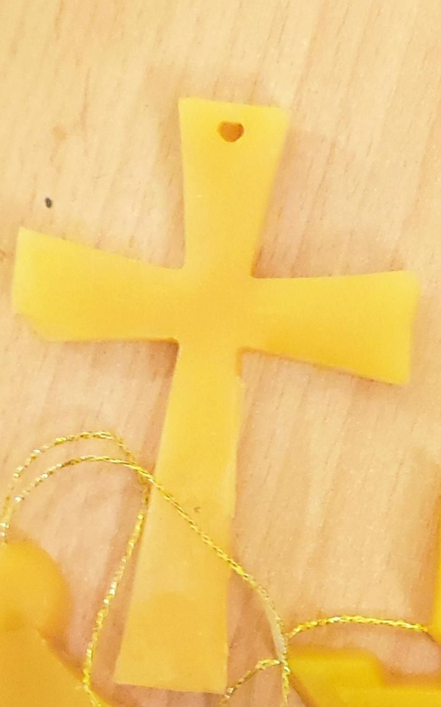 Christbaumanhänger Kreuz