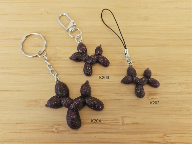 Ballonhondjes Black Pink