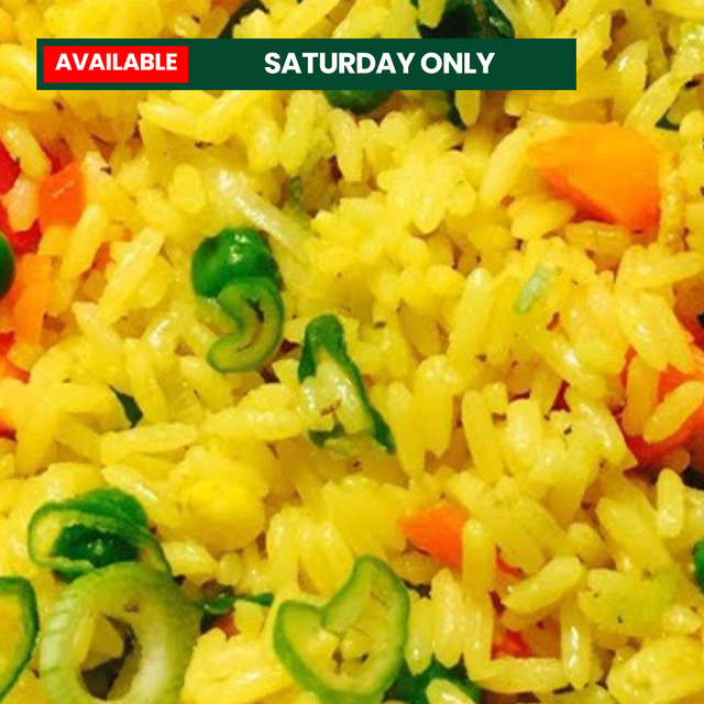 16. Fried rice - Available: Saturday only