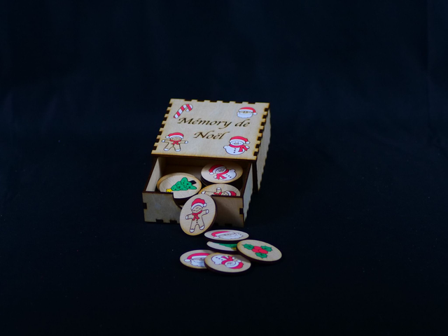 Jeu de memory - Thème Noël