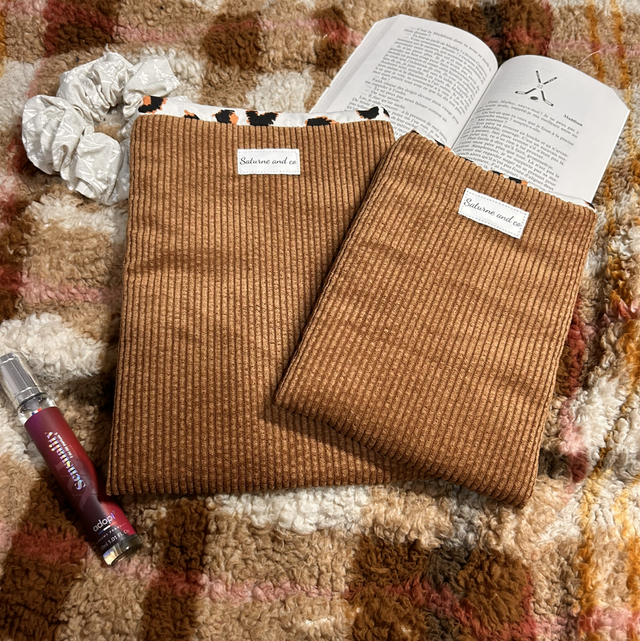 Pochette à Livre Marine Taille M-L