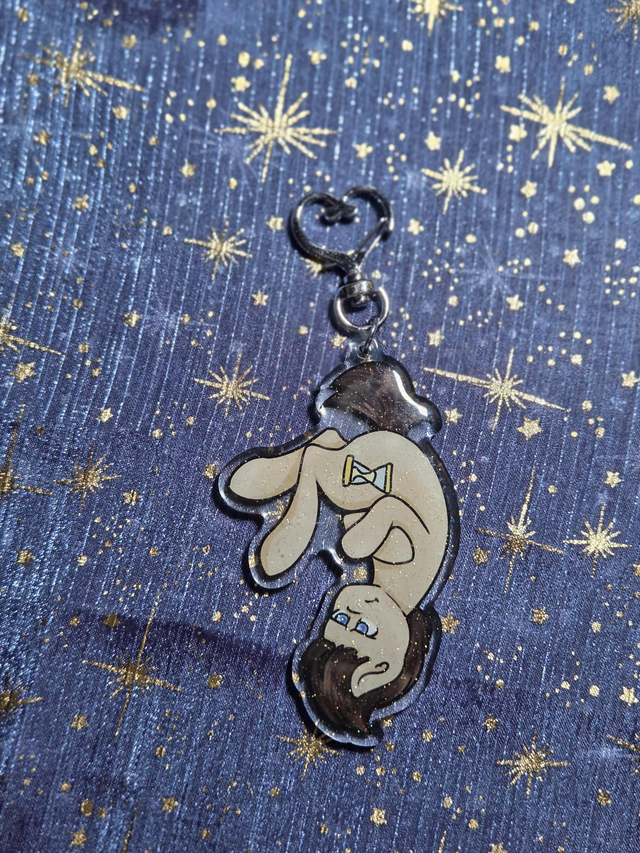 Doctor whooves keyring 