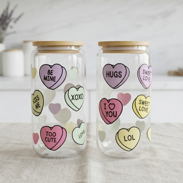 16oz Glass Cups