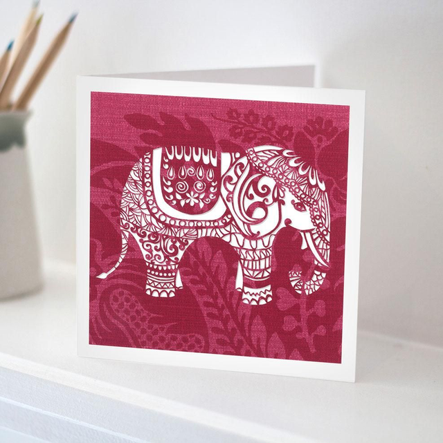 Red Elephant Card