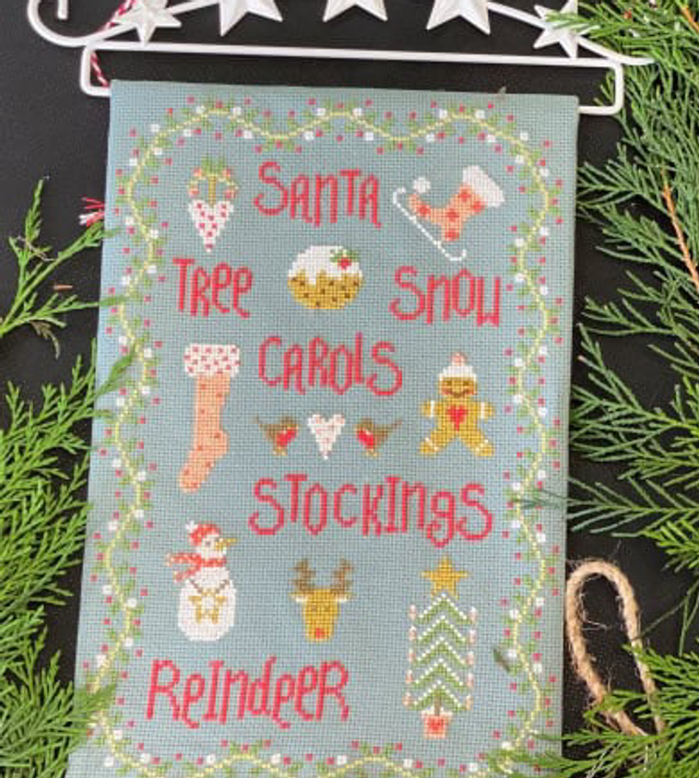 Christmas Banner – Mini Project by Historical Sampler Company