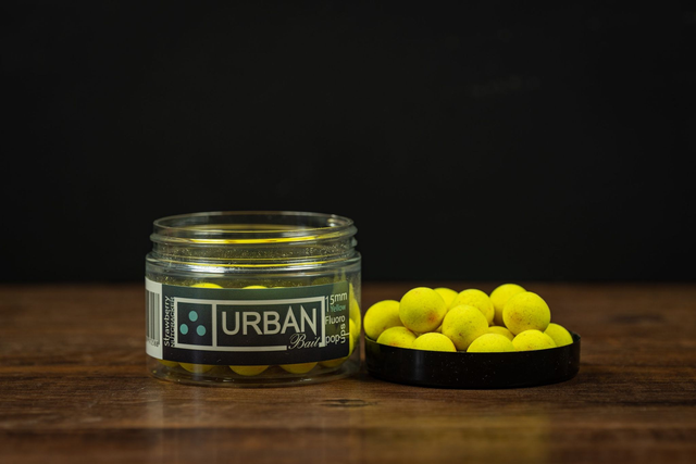 Urban Bait Strawberry Nutcracker fluro yellow 15mm