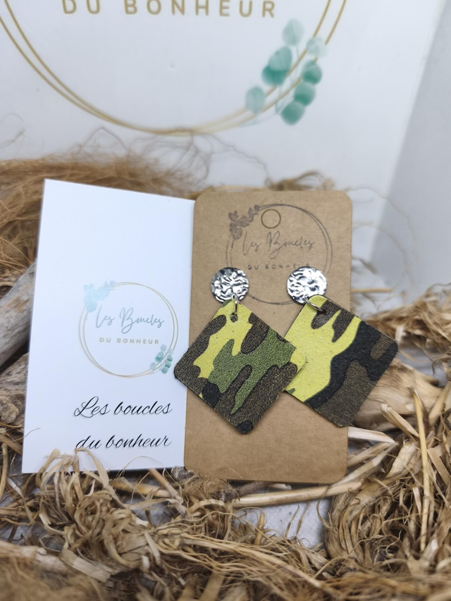 Boucles d&#039;oreilles Mini chouquette chou024