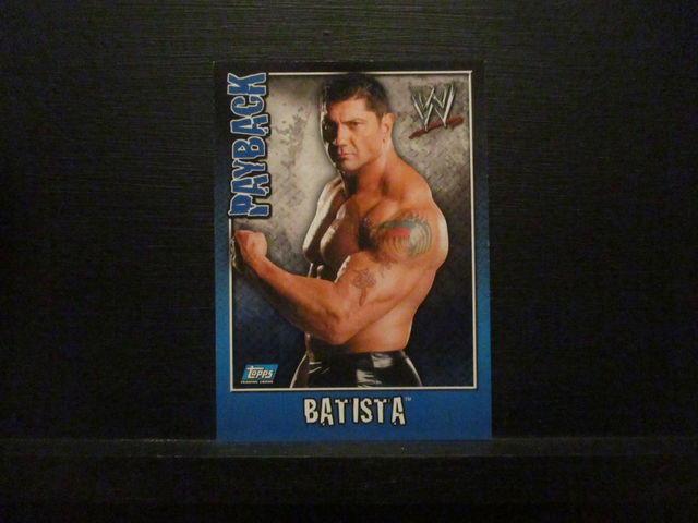 Batista - Payback Original Trading Card #40
