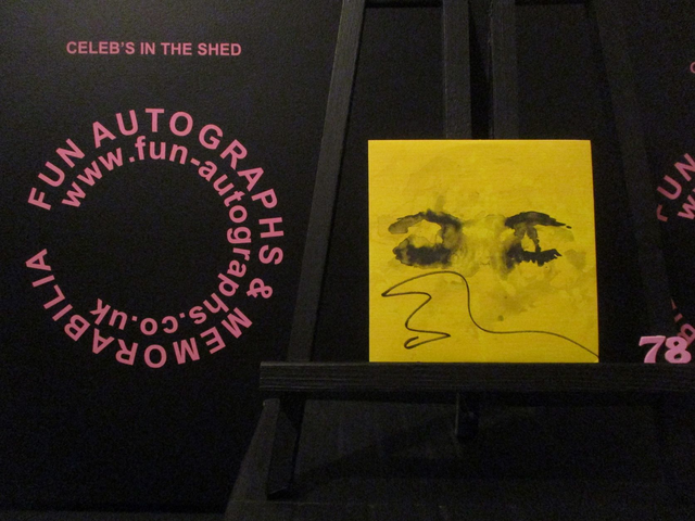 Ed Sheeran - 'Eyes Closed' Authentic Autographed Single Cover (78)(SEE PIC)