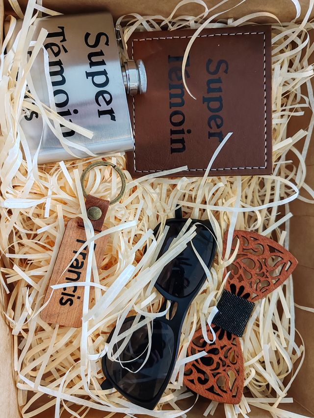 Coffret homme témoin/evg