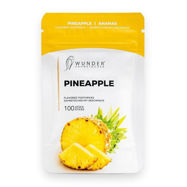 Wunder Zahnstocher Mit Geschmack Blaubeere Metallbox