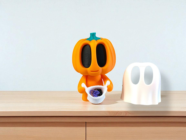 Halloween Pumpkin Figurines