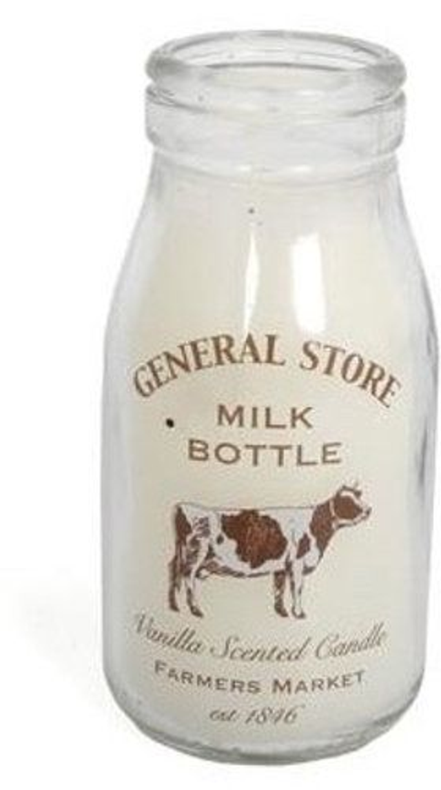 Delightful Vintage Mini Milk Bottle Candle