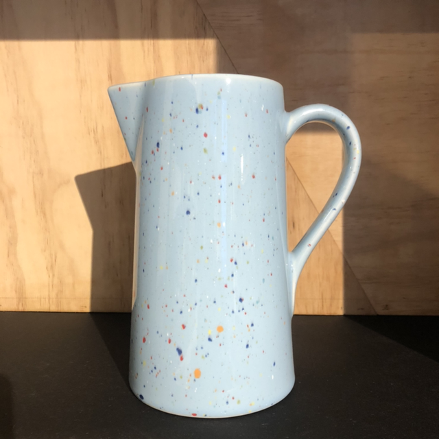 Confetti kan 1.5L blauw