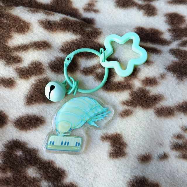 isopody - acrylic keychain 