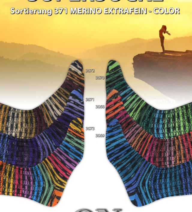 Merino Extrafein Sort. 371