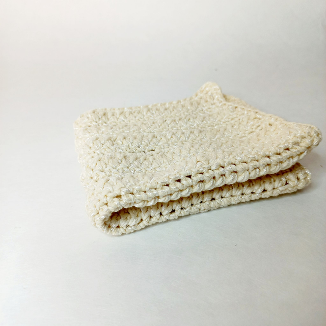 TILENN - Plaid écru brillant