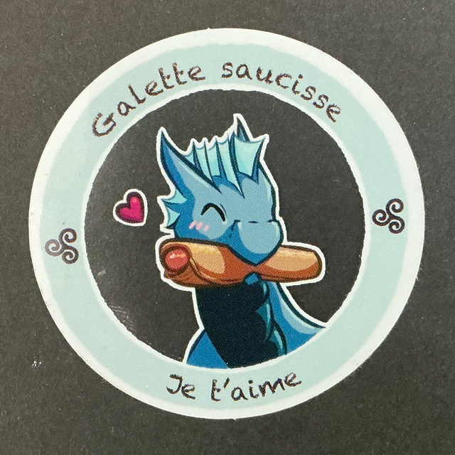 Galette saucisse - Stickers