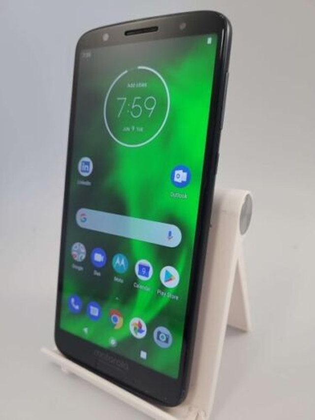 Motorola Moto G6 XT1925-4 Blue Unlocked 32GB 3GB RAM Android Smartphone 