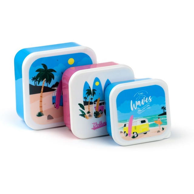 VW Camper van lunch box set