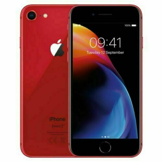 IPhone 8 choice of colours new with 256 GB memory. Red, Black, Silver and Gold  New and unlocked bargain.