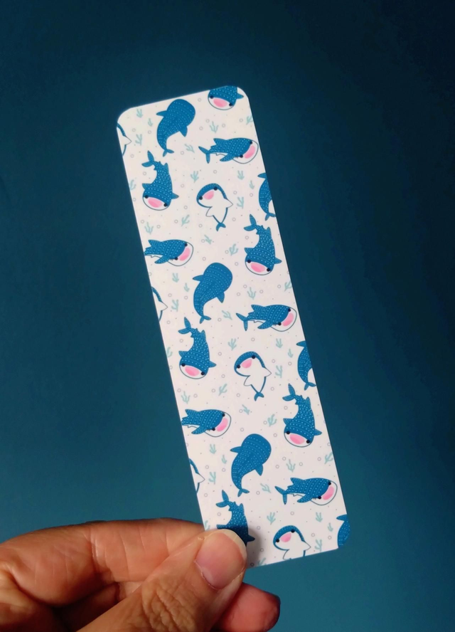 Whale sharks bookmark