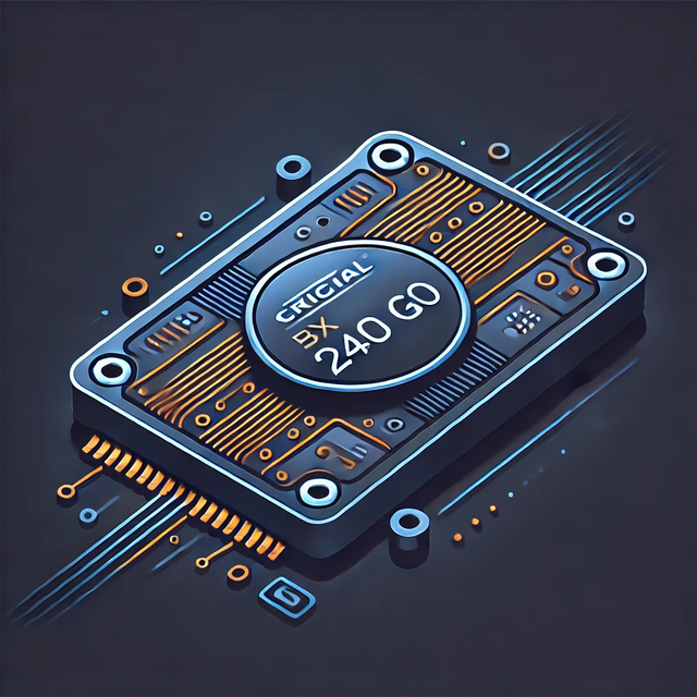 SSD Crucial BX 240 Go – Performance et Fiabilité