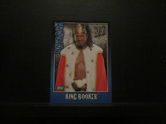 King Booker - Payback Original Trading Card #39