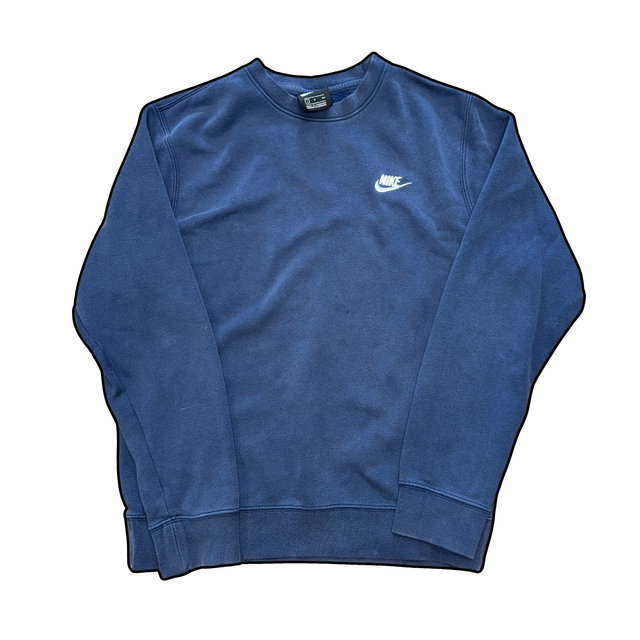Nike Club Sweatshirt Navy - S