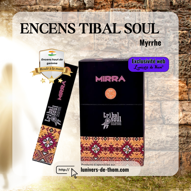 Encens Tribal Soul Myrrhe