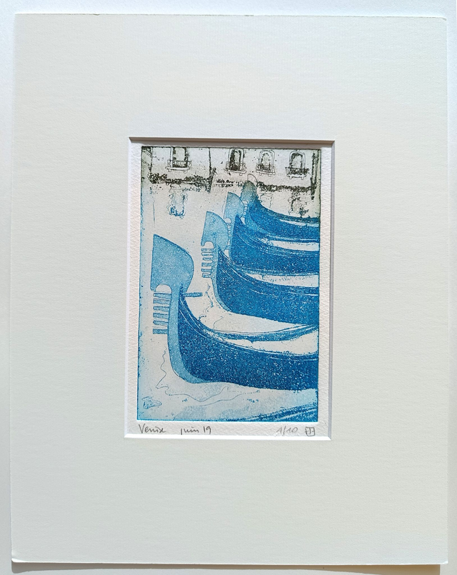 Venise, les gondoles