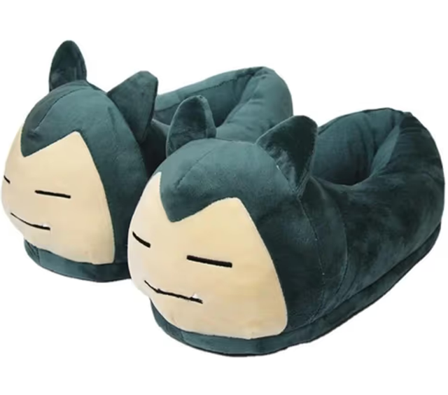 Pokemon warme zachte pantoffels Snorlax (One size fits all)