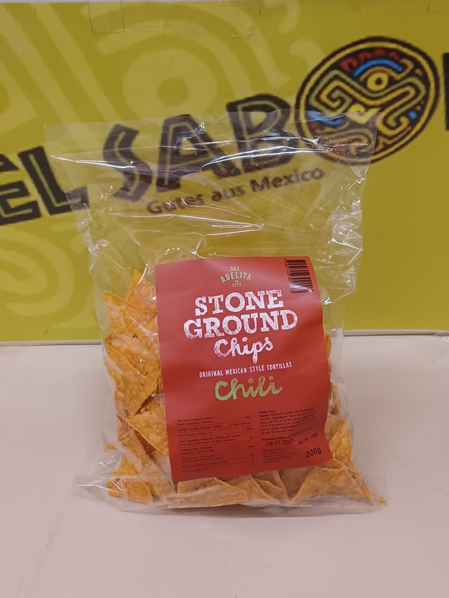 Tortillachips Chili Totopos con chile MiAdelita 200 g