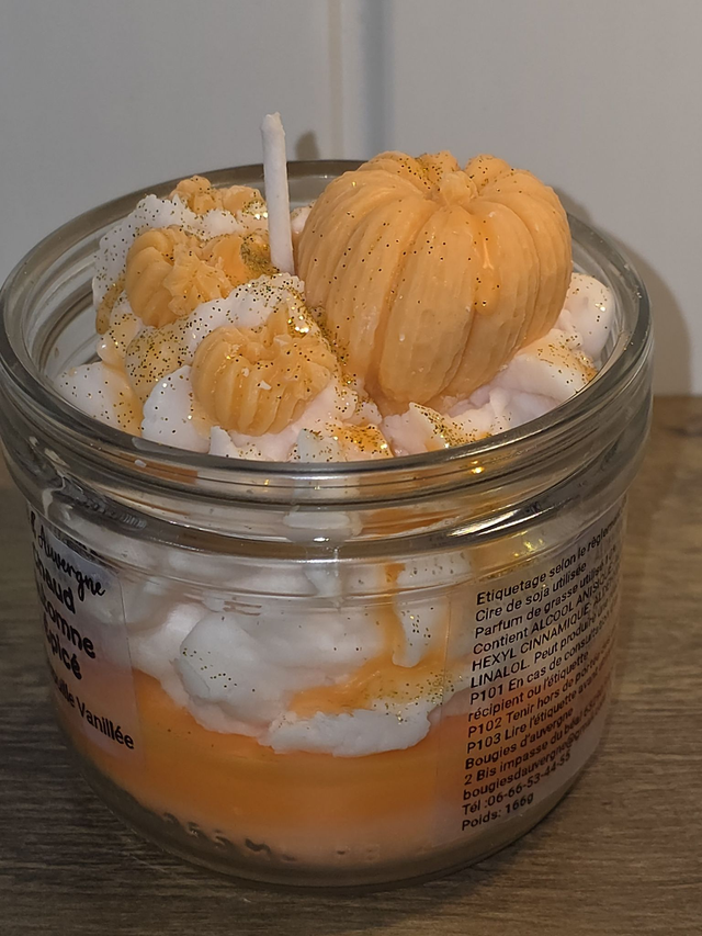 Chaud Automne épicé, parfum citrouille vanillée 