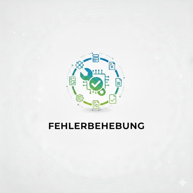 Fehlerbehebung Software