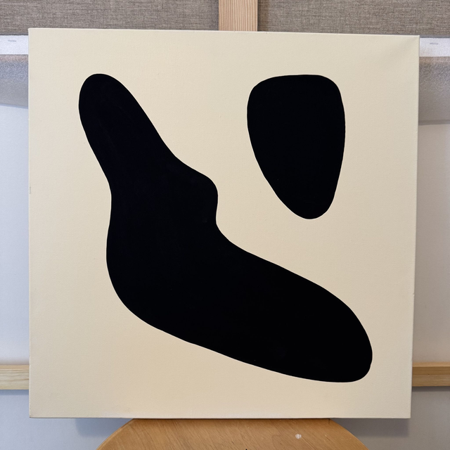 Peinture sur châssis entoilé 