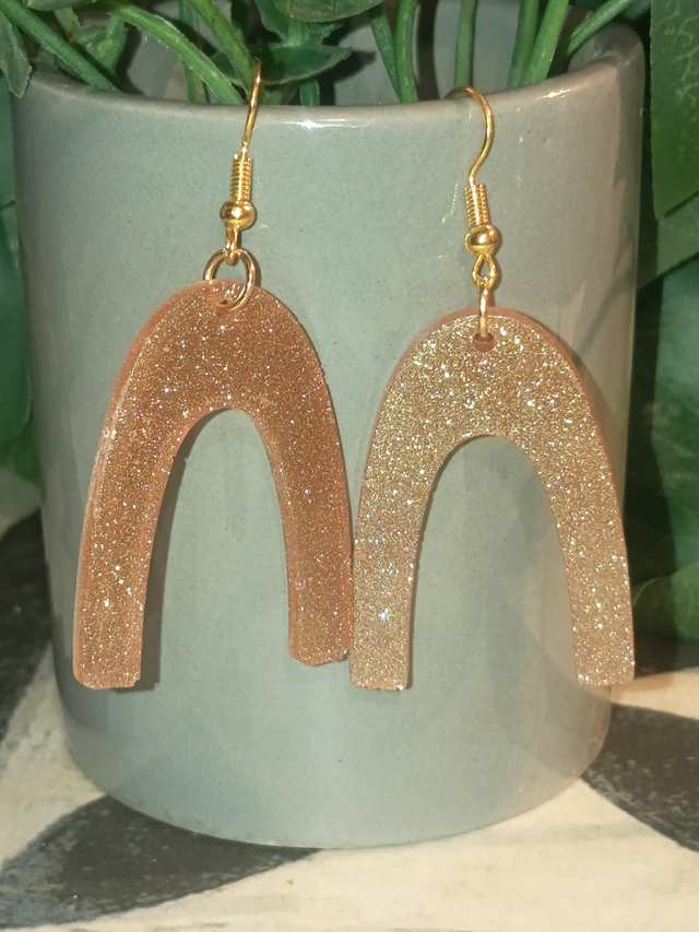 Boucle d'oreille pont 