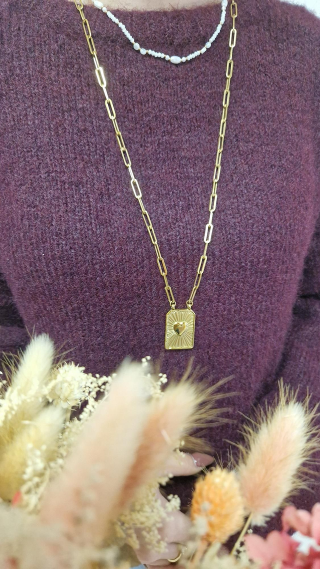 Collier Mila réversible