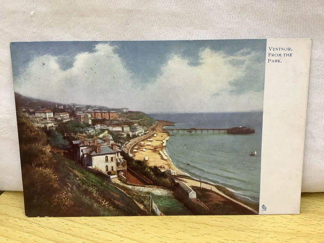 Ventnor, From the Park, Isle of Wight, Posted 1905 Raphael Tuck &amp; Sons Ltd. Vintage postcard. Our Ref No. R901 £2.50