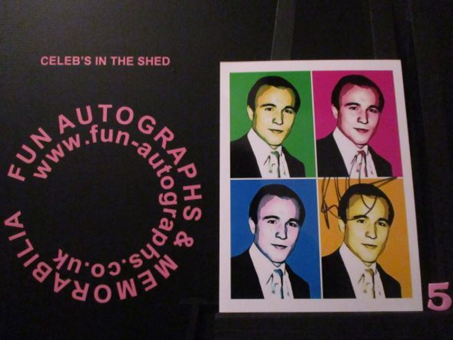 Roland Manookian Authentic Autographed 6x4.5 Pop Art Limited Edition (5)