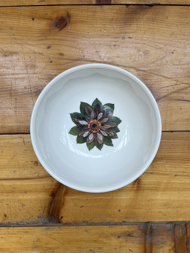 Müsli Schüssel Seerose grün