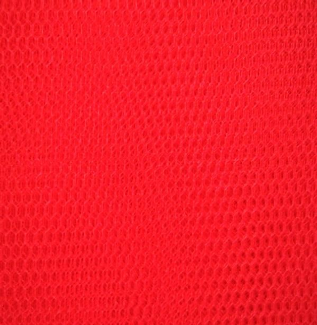 Dress Net Florescent Red