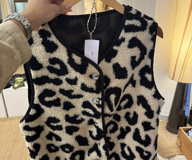 Gilet léopard 