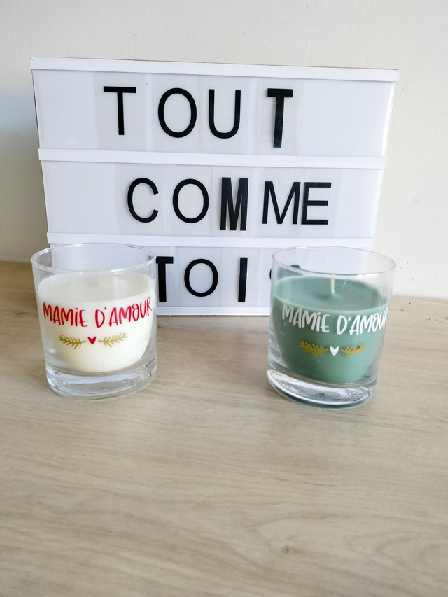Bougie Personnalisée