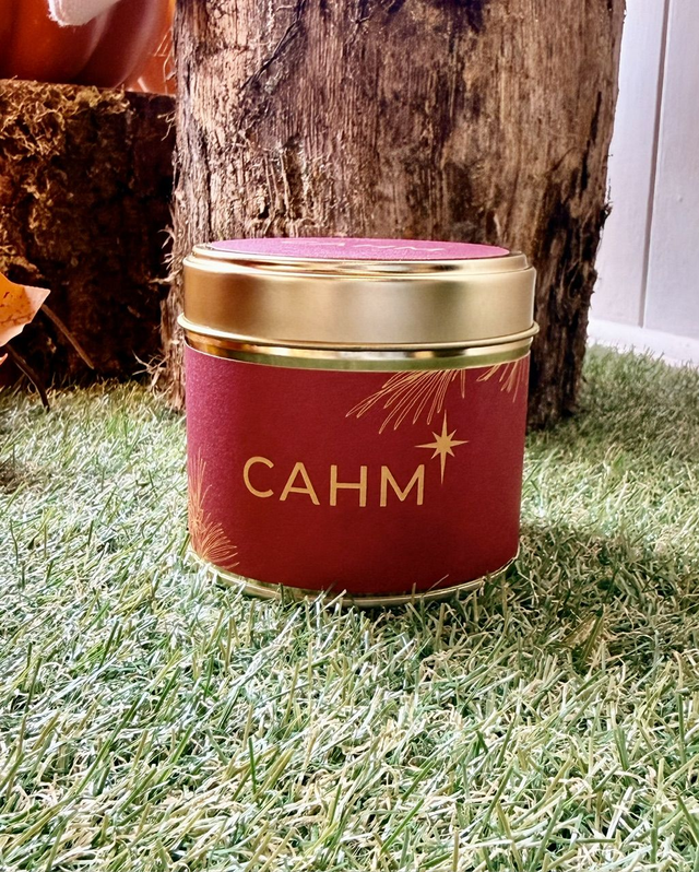 CAHM - Festive Tin Winter Berries Candle