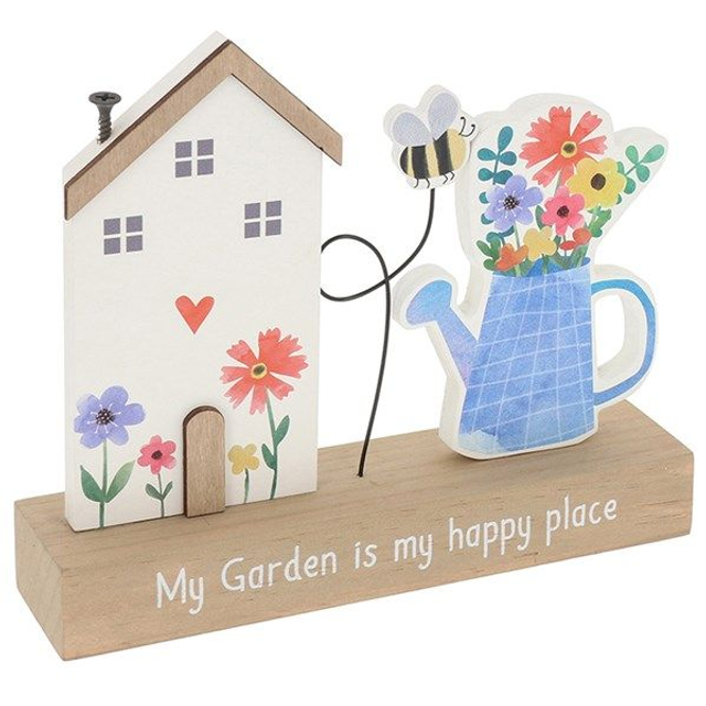 My Garden is My Happy Place Plaque