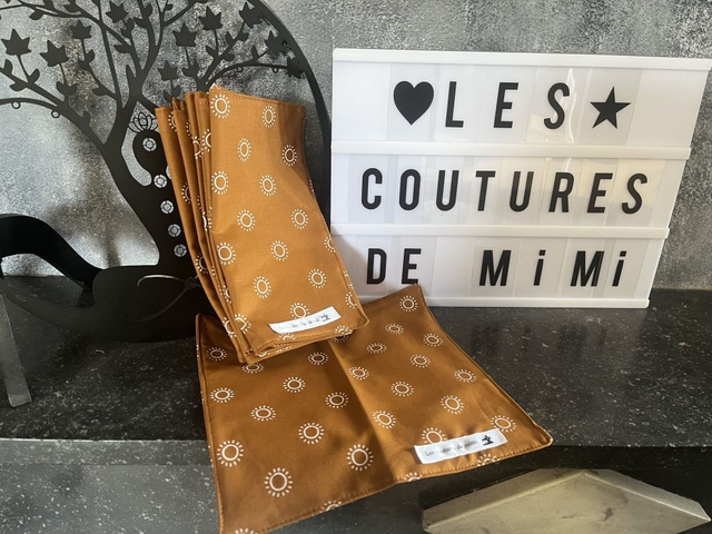 Serviette de table lot de 12