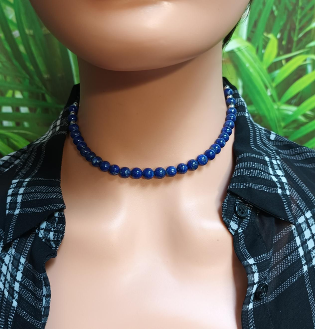 Collier en lapis-lazuli